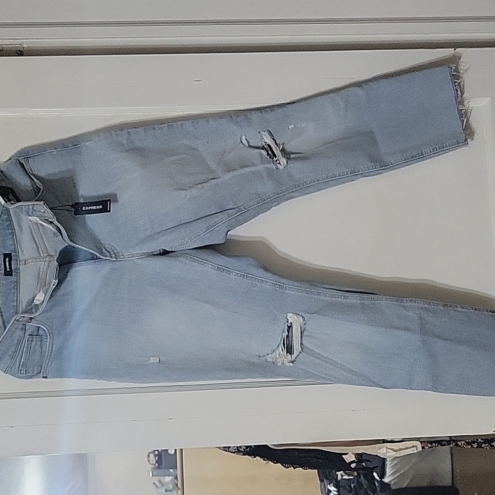 Express curvy mom jeans